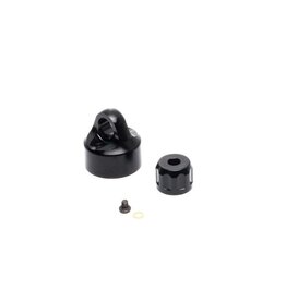 LOSI LOS363001 SHOCK CAP SET ALUMINUM FOR PROMOTO BLACK