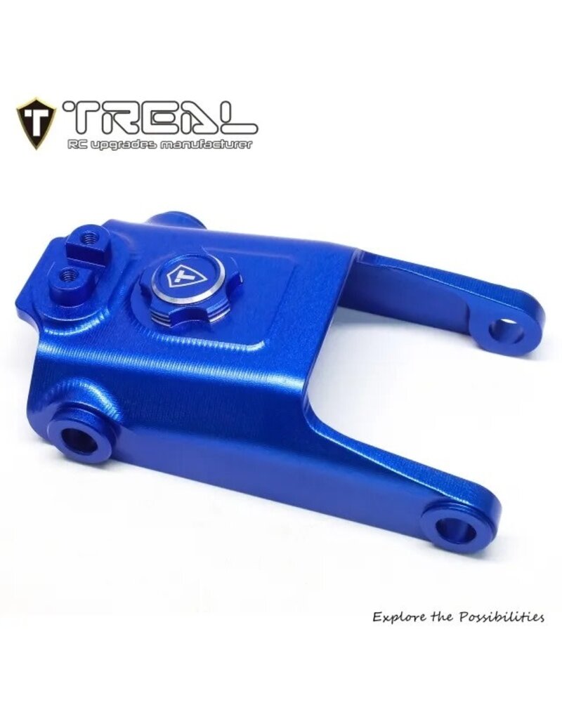 TREAL TRLX003YKNC9F ALUMINUM STEERING SERVO PROTECTOR FOR PROMOTO BLUE