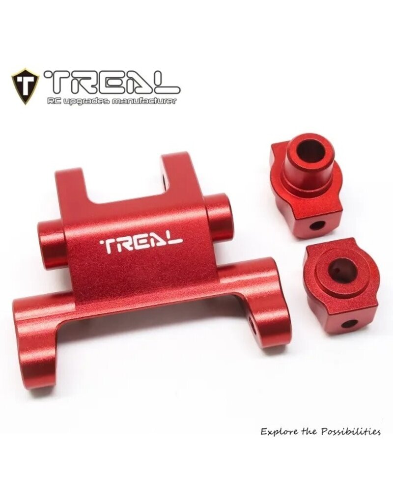 TREAL TRLX003YM4Y4F ALUMINUM FRONT SUSPENSION MOUNT FOR PROMOTO RED