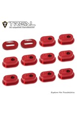 TREAL TRLX003YGUV9N ALUMIUM CHAIN TENSION ADJUSTER FOR PROMOTO RED