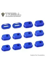 TREAL TRLX003YGR0F1 ALUMINUM CHAIN TENSION ADJUSTER FOR PROMOTO BLUE