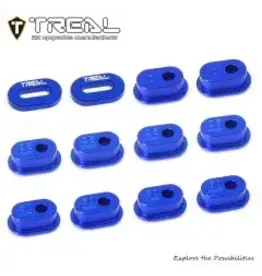 TREAL TRLX003YGR0F1 ALUMINUM CHAIN TENSION ADJUSTER FOR PROMOTO BLUE