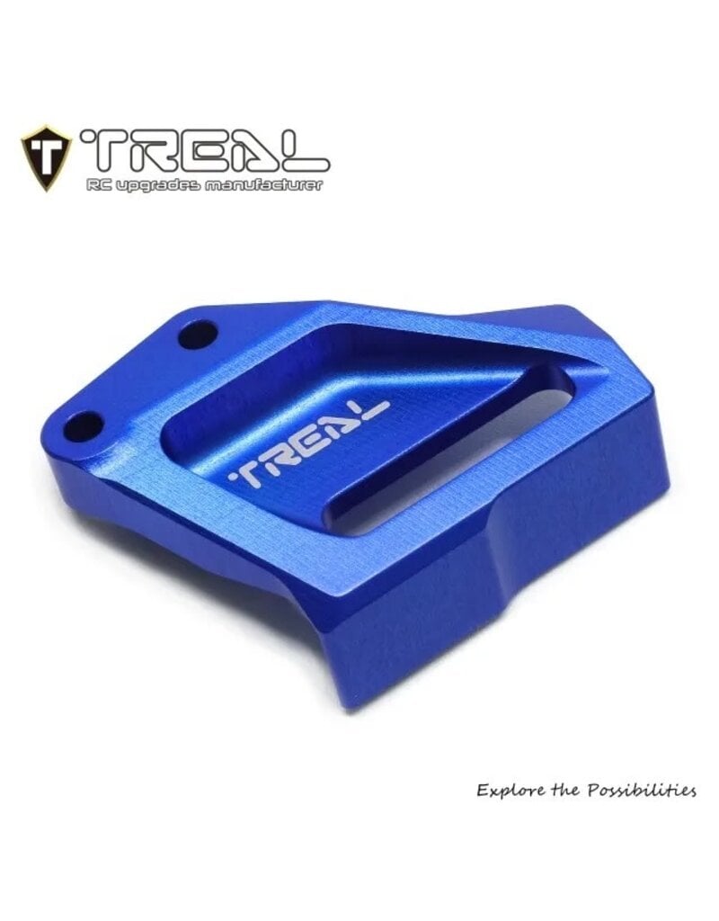 TREAL TRLX003YGLRXR ALUMINUM CHAIN GUARD FOR PROMOTO BLUE