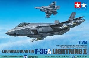 TAM60792 1/72 LOCKHEED MARTIN F-35A LIGHTNING II PLASTIC MODEL KIT