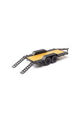 AXIAL AXI00009 SCX24 FLAT BED VEHICLE TRAILER WITH LED TAILLIGHTS
