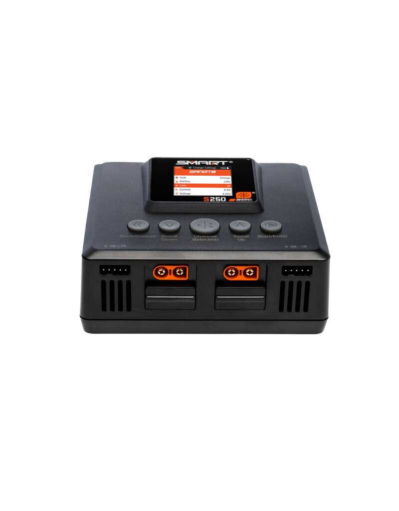 SPEKTRUM SPMXC2060 SMART S250 AC G2 CHARGER 2 X 50WATT