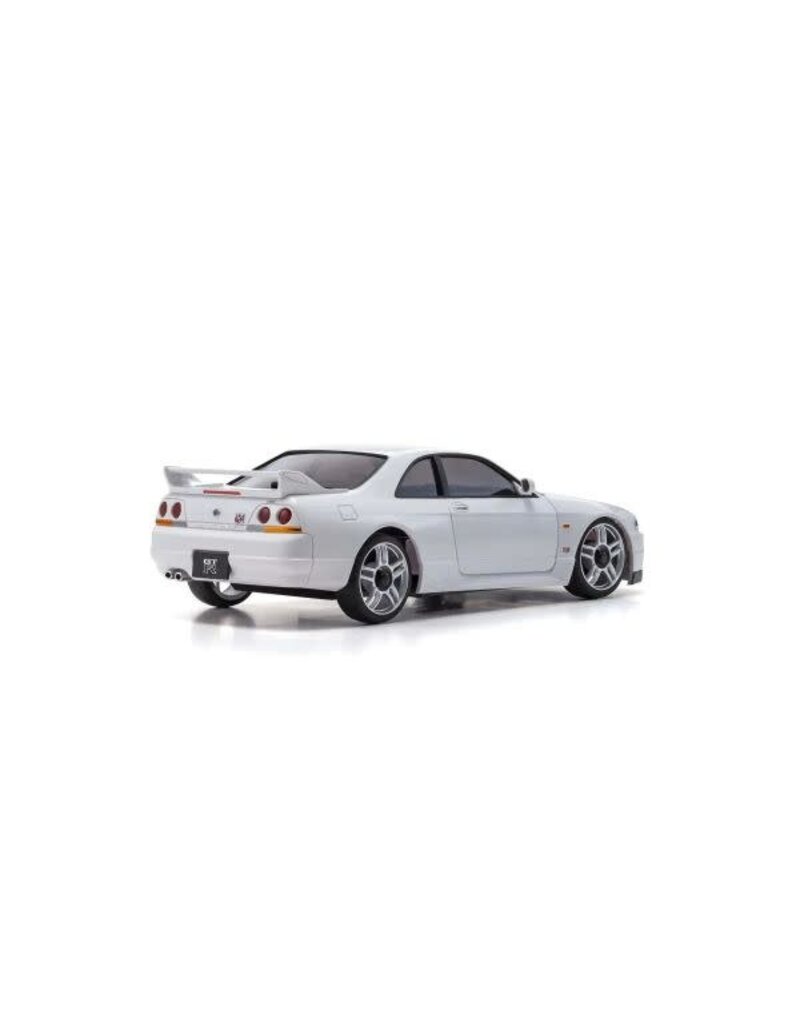 KYOSHO KYO32638WG MINI-Z AWD MA-020 READYSET SKYLINE GT-R V.SPEC R33 WITH LED/GYRO UNIT: WHITE