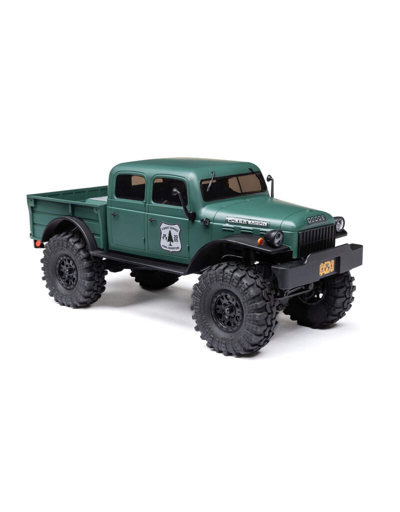 AXIAL AXI00007T2 SCX24 1940'S DODGE POWER WAGON RTR: GREEN