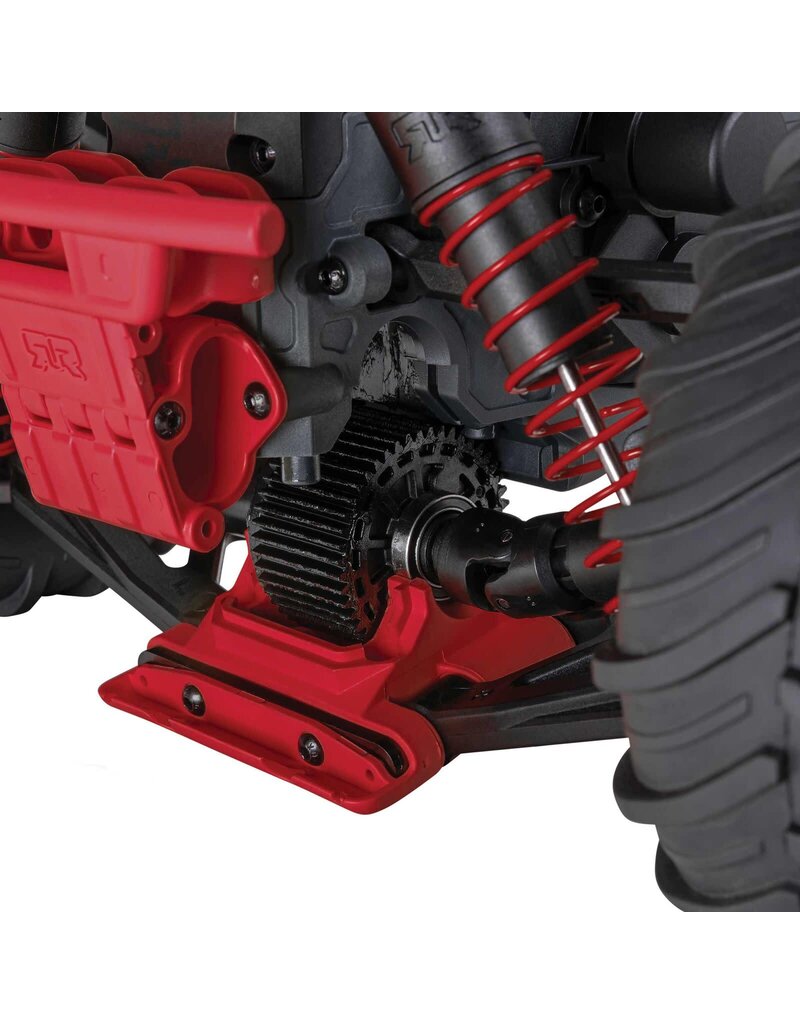 ARRMA ARA3230ST2 GORGON 1/10 SCALE 2WD MONSTER TRUCK 550 MEGA RTR: RED