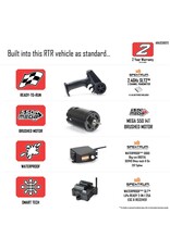 ARRMA ARA3230ST2 GORGON 1/10 SCALE 2WD MONSTER TRUCK 550 MEGA RTR: RED