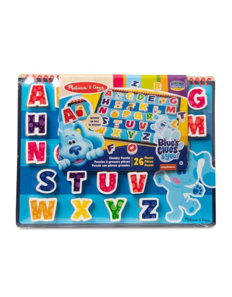 MELISSA & DOUG MD33010 BLUES CLUES AND YOU CHUNKY PUZZLE