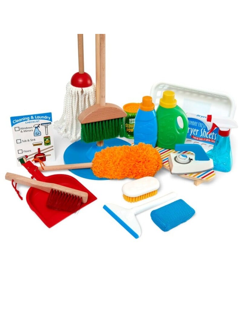 MELISSA & DOUG MD93620 DELUXE CLEANING AND LAUNDRY PLAY SET