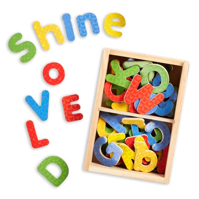 MD5778 MICKEY MOUSE WOODEN ALPHABET MAGNETS