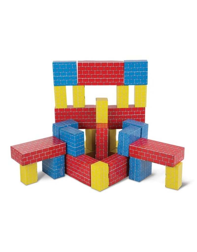 MELISSA & DOUG MD2784 DELUXE JUMBO CARDBOARD BLOCKS