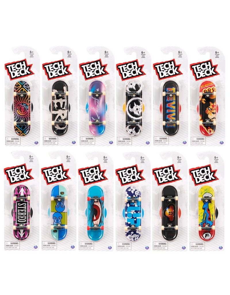 SPIN MASTER SPNM6063302 TECH DECK SINGLE BOARDS (STYLES MAY VARY)