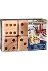 SPIN MASTER SPNM6034457/20095753 GIANT SOLID WOOD DICE 5PCS