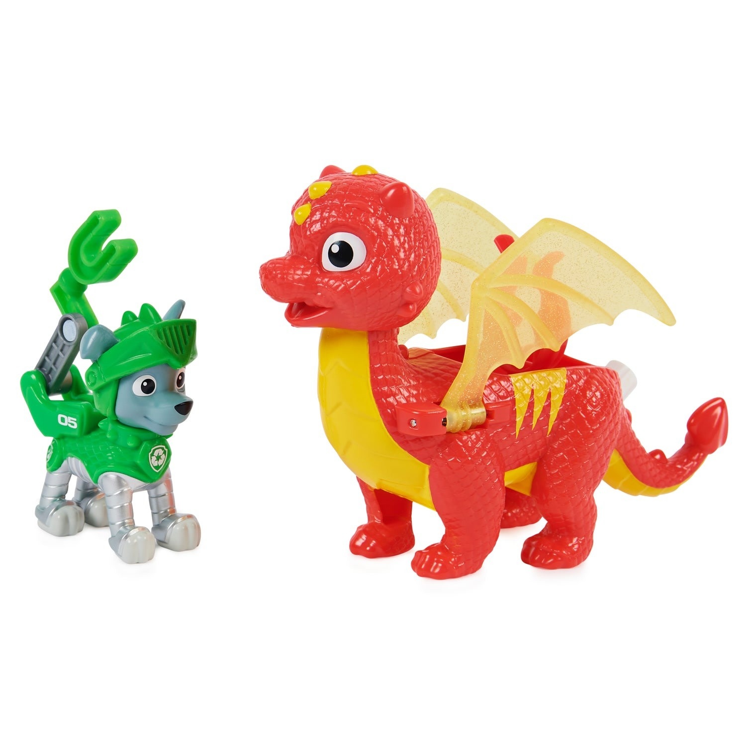 SPNM6063596/20135929 PAW PATROL ROCKY AND DRAGON FLAME