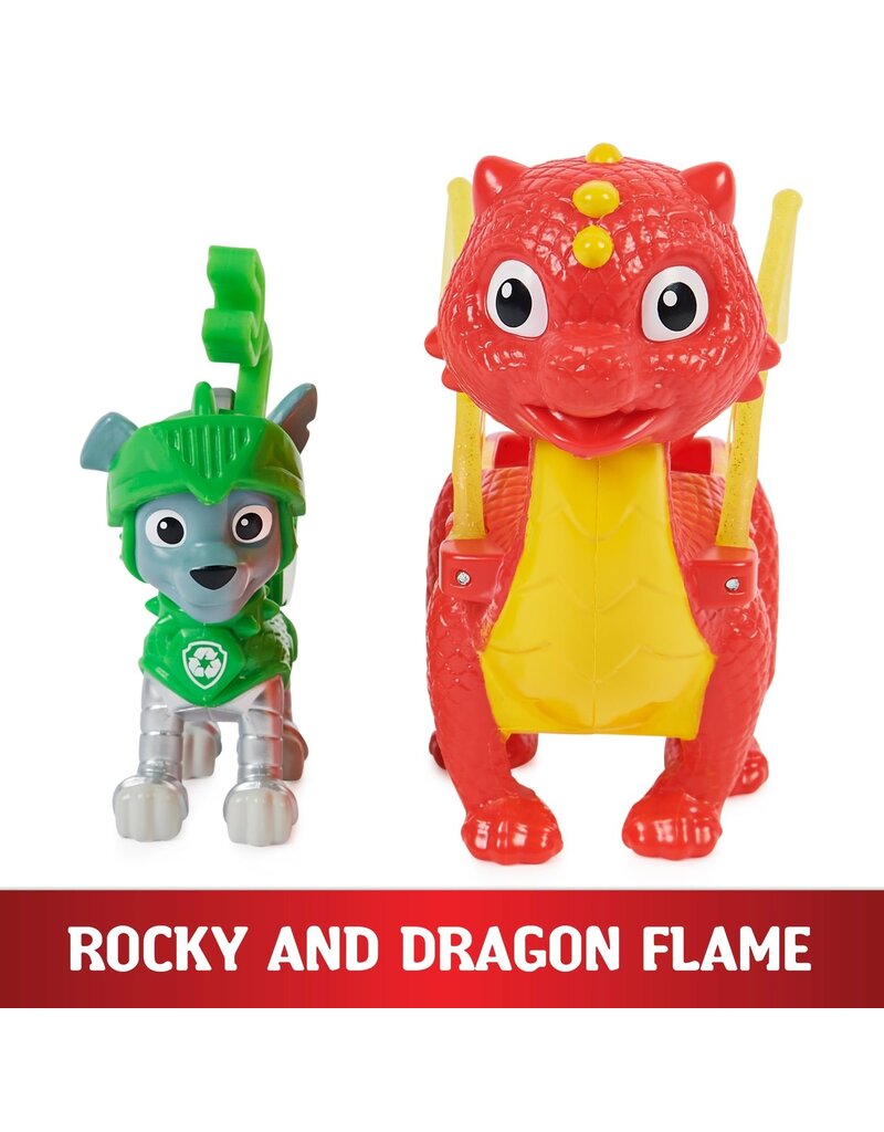 SPIN MASTER SPNM6063596/20135929 PAW PATROL ROCKY AND DRAGON FLAME