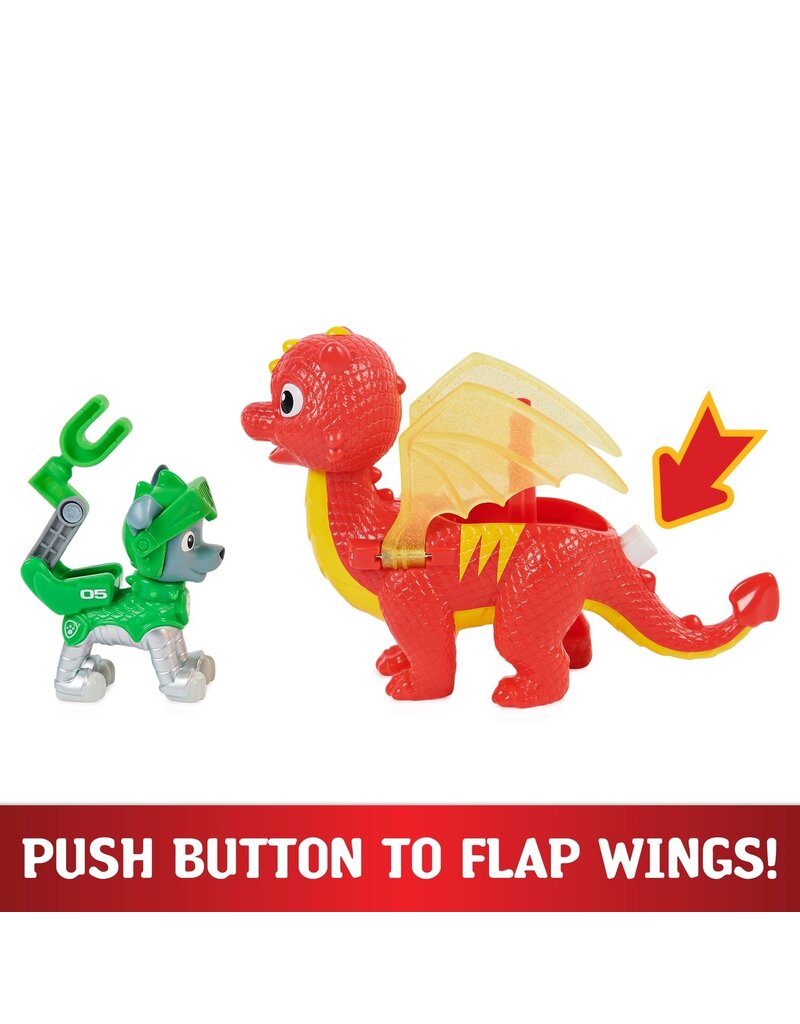 SPIN MASTER SPNM6063596/20135929 PAW PATROL ROCKY AND DRAGON FLAME