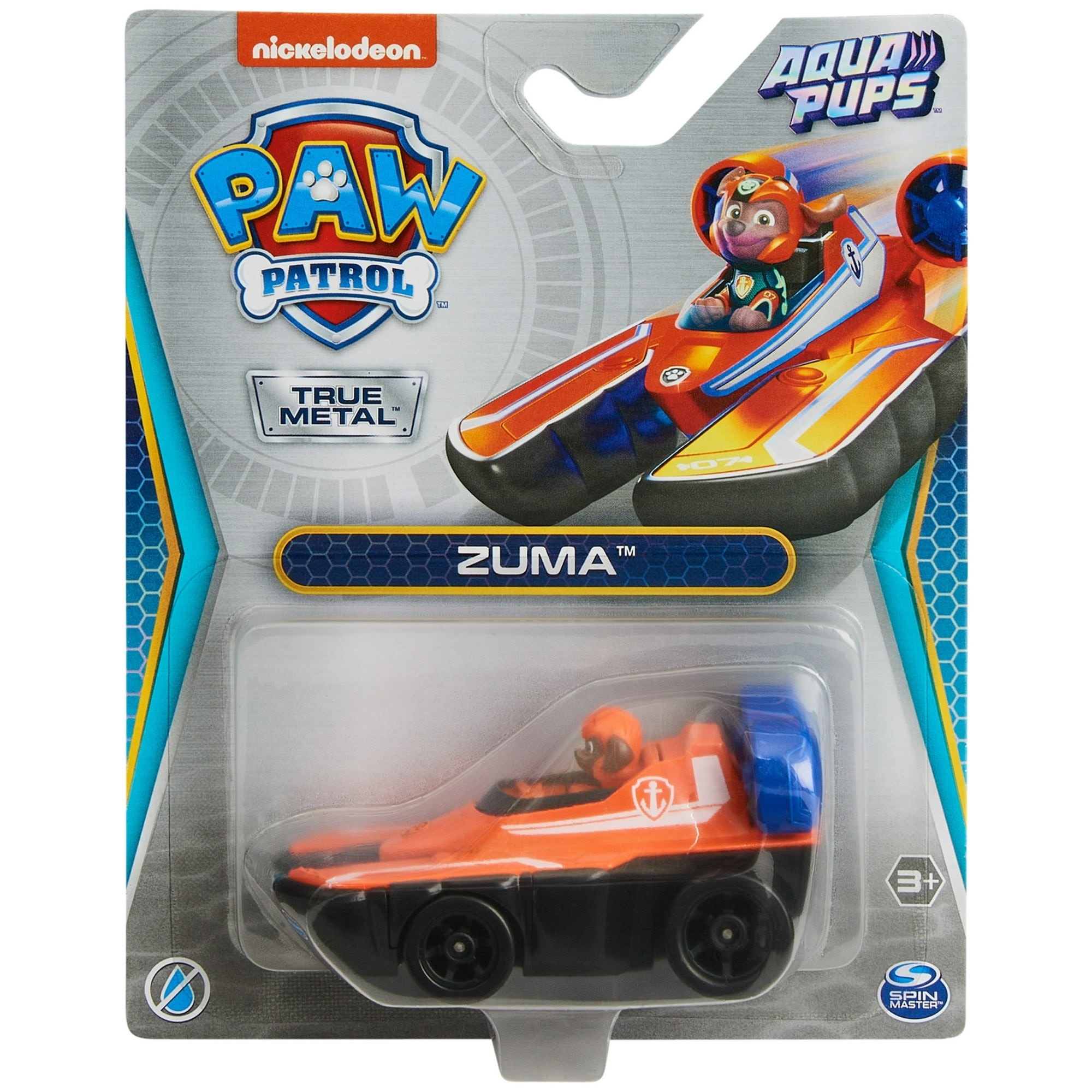SPNM6065501/20142819 PAW PATROL TRUE METAL ZUMA AQUA PUPS
