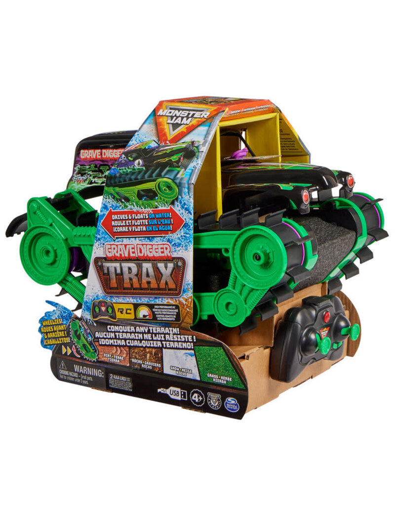 SPIN MASTER SPNM 6067880/20143582 MONSTER JAM GRAVE DIGGER TRAX