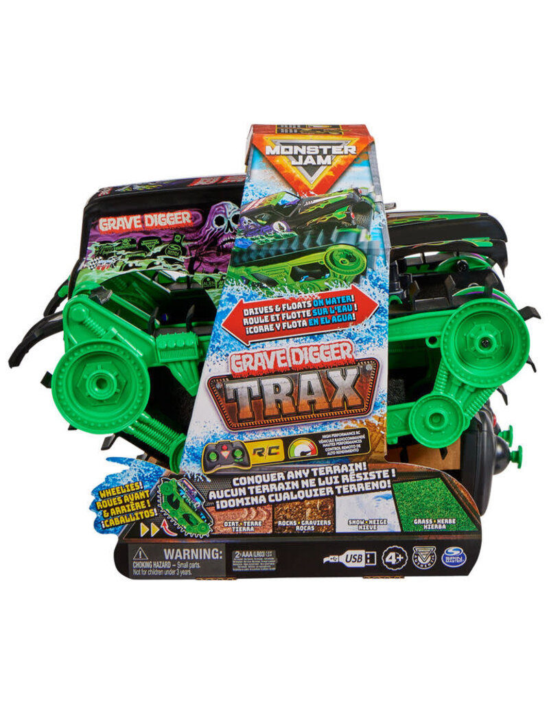 SPIN MASTER SPNM 6067880/20143582 MONSTER JAM GRAVE DIGGER TRAX