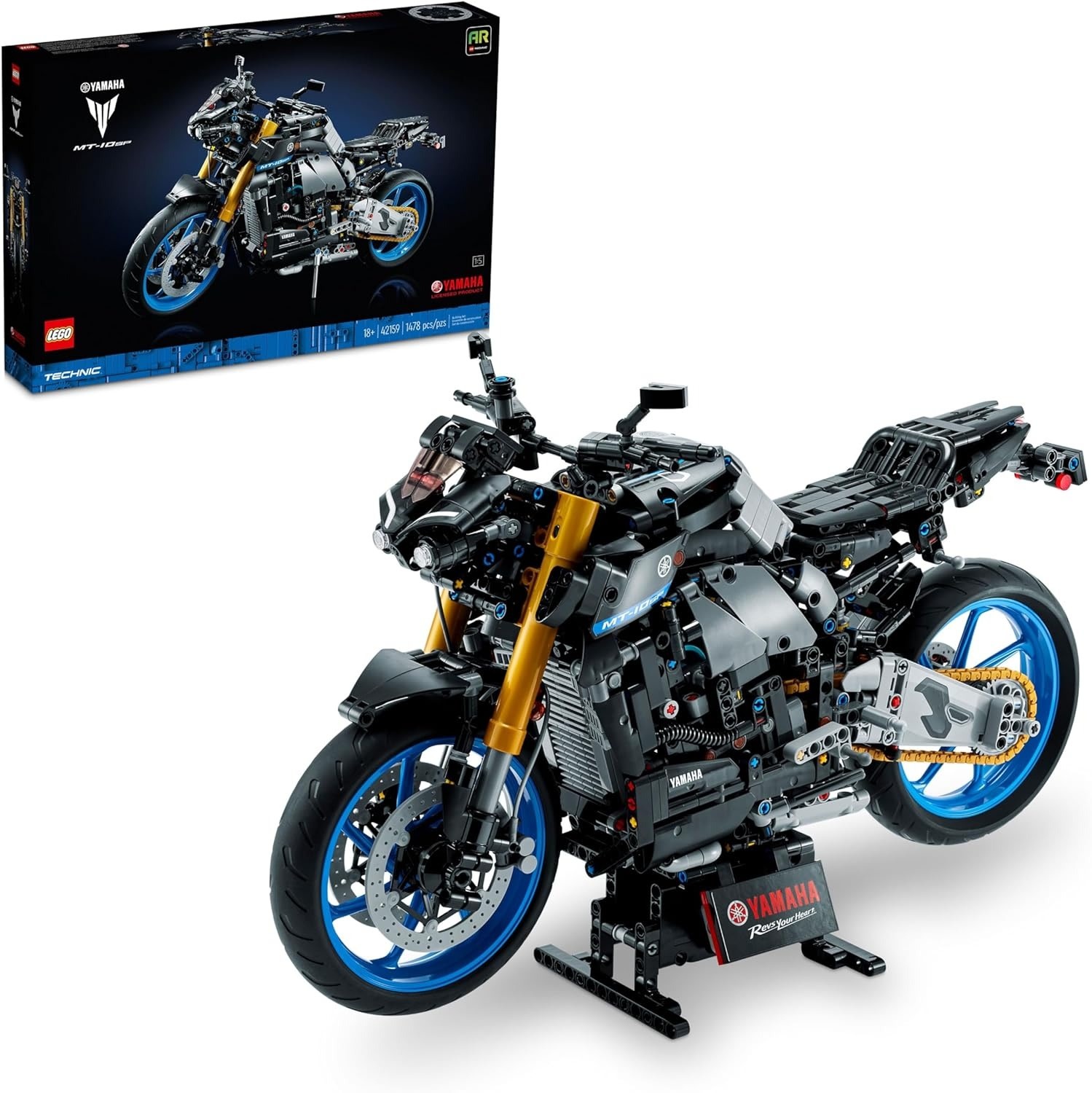 確認用 LEGO 42159 TECHNIC YAMAHA MT-10SP 1478PCS - My Tobbies - Toys