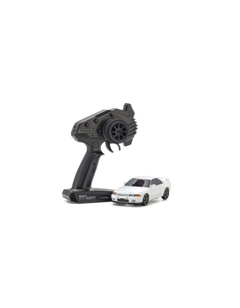 KYOSHO KYO32639W MINI-Z AWD MA-020 READYSET NISSAN SKYLINE GT-R NISMO R32: WHITE