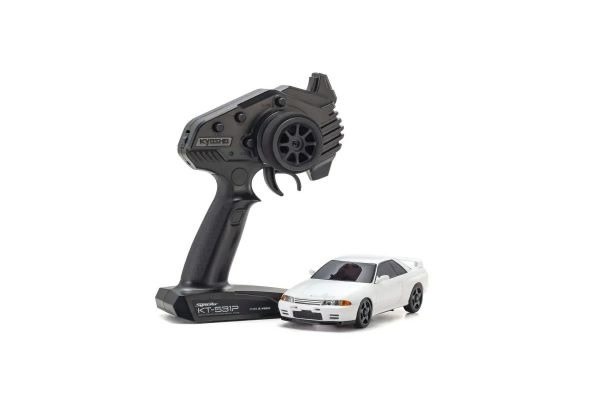 KYO32639W MINI-Z AWD MA-020 READYSET NISSAN SKYLINE GT-R NISMO R32: WHITE