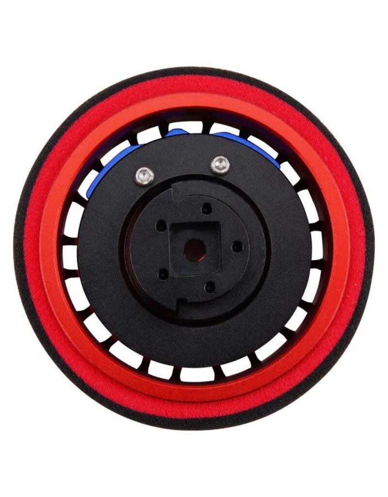 POWER HOBBY PHB5528RED METAL STEERING TRANSMITTER WHEEL RED FOR TRAXXAS TQI RADIO
