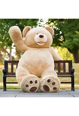 MY TOBBIES GIANT TEDDY BEAR: TAN