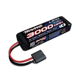 TRAXXAS TRA2827X 2S LIPO 7.4V 3000MAH 20C BATTERY: ID