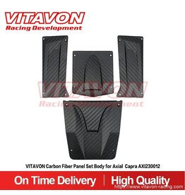 VITAVON VTNCAPRA05 CABON FIBER PANEL SET FOR CAPRA RED