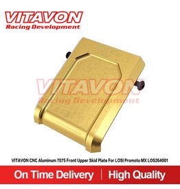 VITAVON VTNPROM066 FRONT UPPER SKID PLATE FOR PROMOTO GOLD