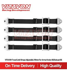 VITAVON VTNK8SXXXB LIMIT STRAPS FOR KRATON 8S BLACK