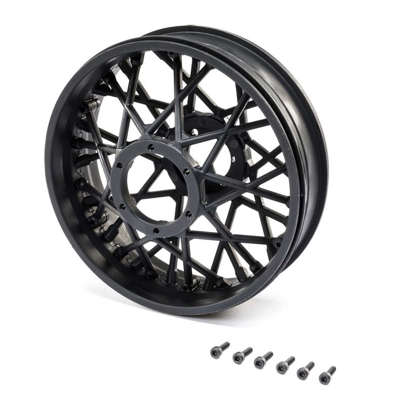 LOS46001 - Promoto-MX Rear Wheel Set - Black