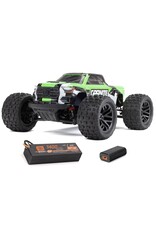 ARRMA ARA2102T3 1/18 GRANITE GROM MEGA 380 BRUSHED 4X4 MONSTER TRUCK RTR WITH BATTERY & CHARGER, GREEN