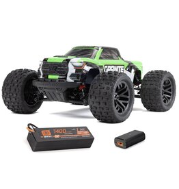 ARRMA ARA2102T3 1/18 GRANITE GROM MEGA 380 BRUSHED 4X4 MONSTER TRUCK RTR WITH BATTERY & CHARGER, GREEN