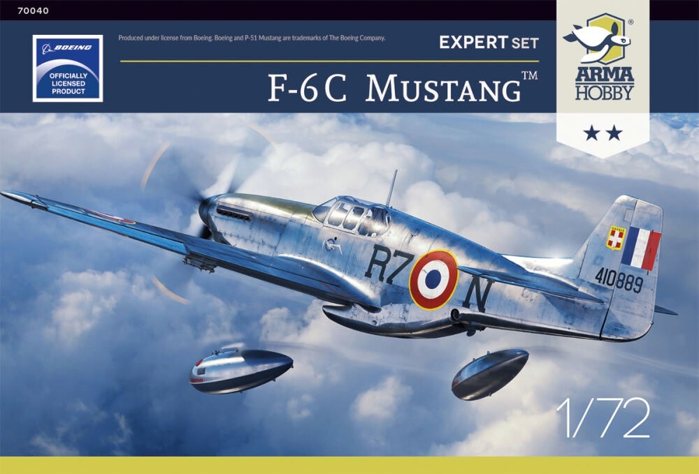 MT70040 F-6C MUSTANG MODEL KIT