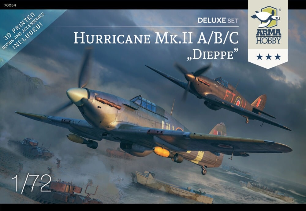 MT70054 HURRICANE MKII A/B/C/ DIEPPE