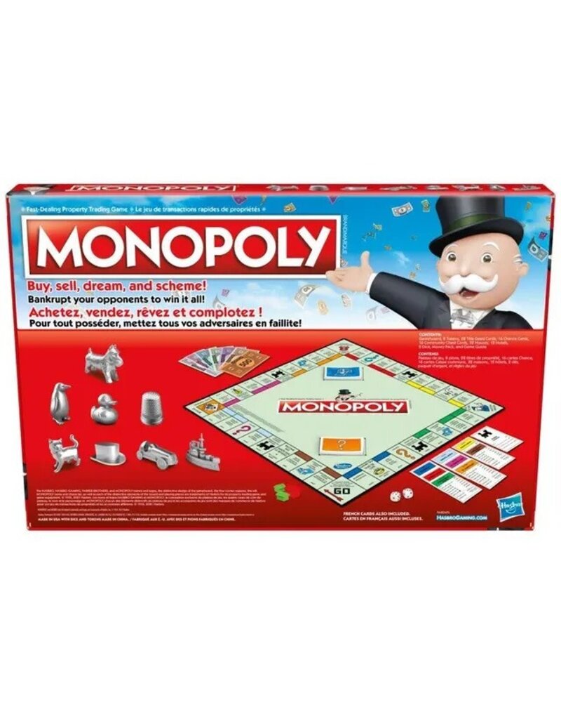 HASBRO GAMING HAS C1009 MONOPOLY CLASSIC GAME