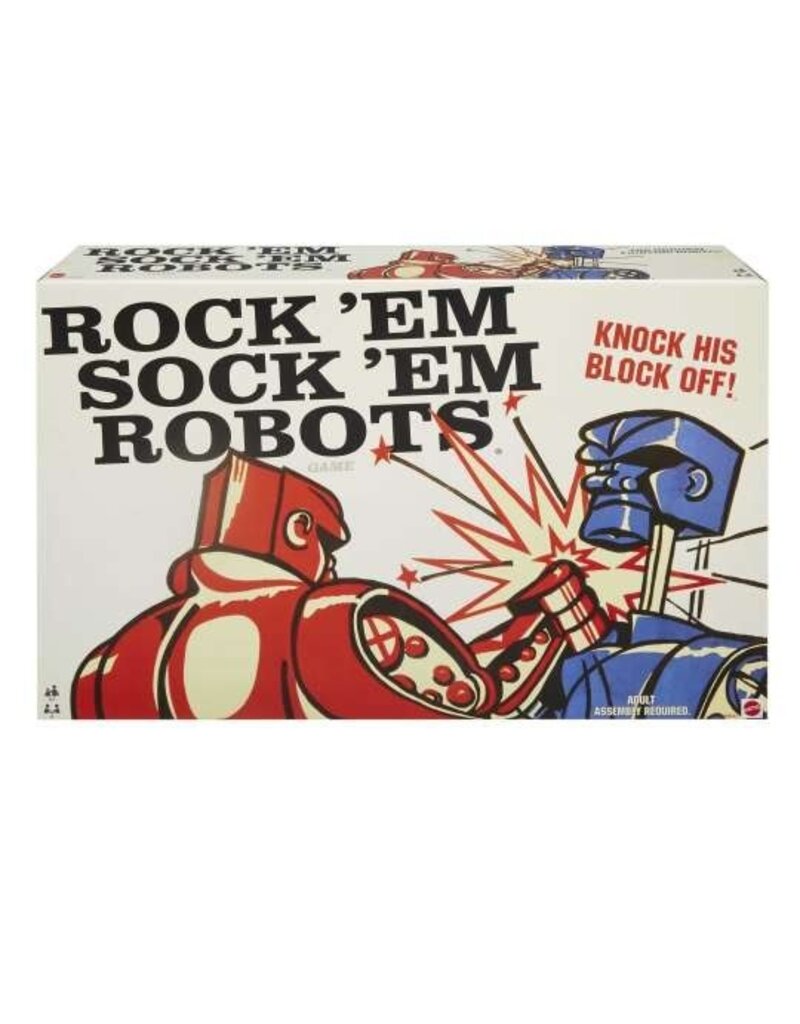 MATTEL MTL DHW37 ROCK 'EM SOCK 'EM ROBOTS GAME