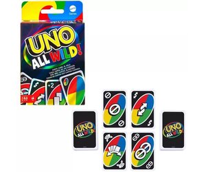 MTL HHL33 UNO ALL WILD! CARD GAME - My Tobbies - Toys & Hobbies