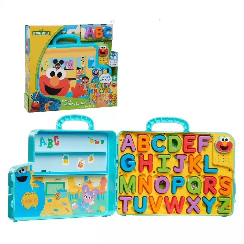 JP57588 SESAME STREET ELMO'S LEARNING LETTERS BUS ACTIVITY BOARD
