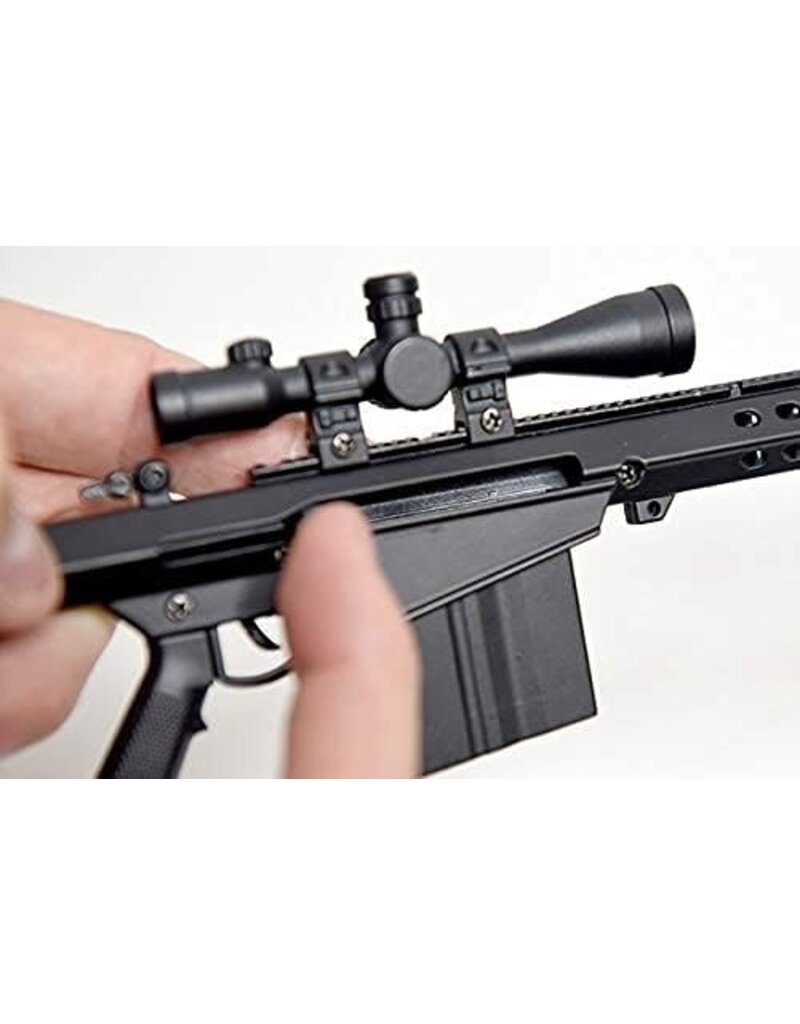 GOAT GUN GOA50-BLACK 1/3 SCALE DIE-CAST .50CAL BARRETT 82A1 NON-FIRING MODEL KIT