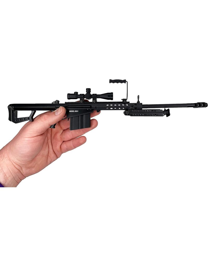 GOAT GUN GOA50-BLACK 1/3 SCALE DIE-CAST .50CAL BARRETT 82A1 NON-FIRING MODEL KIT