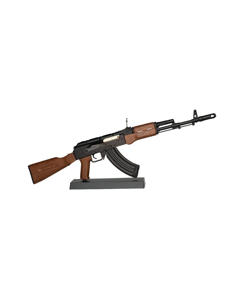 GOAT GUN GOAAK-BLACK MINIATURE 1/3 SCALE DIE-CAST AK-47 NON-FIRING MODEL KIT