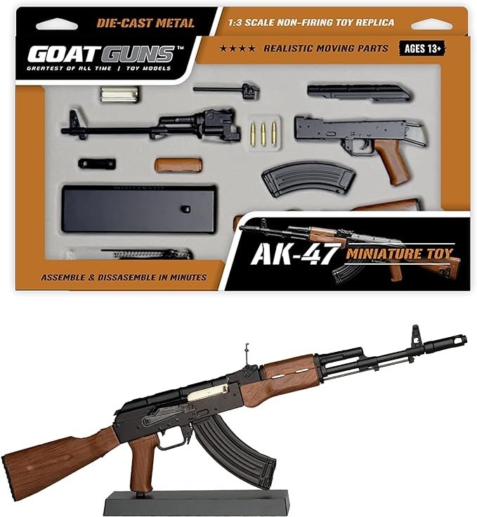 GGS AK-47 1/3 SCALE NON-FIRING TOY MODEL - My Tobbies - Toys