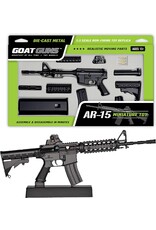 GOAT GUN GOAAR-BLACK MINIATURE 1/3 SCALE DIE-CAST AR-15 NON-FIRING MODEL KIT