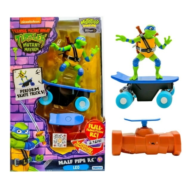 FNR 71034 TEENAGE MUTANT NINJA TURTLES HALF PIPE RC: LEONARDO